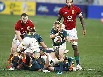 Faf de Klerk a doubt for Sprin...
